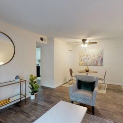 living room at Retreat at Copper Creek located in Greensboro, NC
